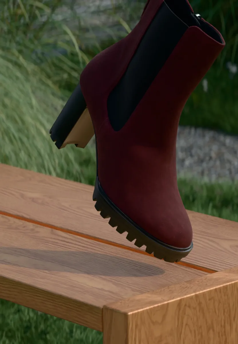 Stiefelette - vino