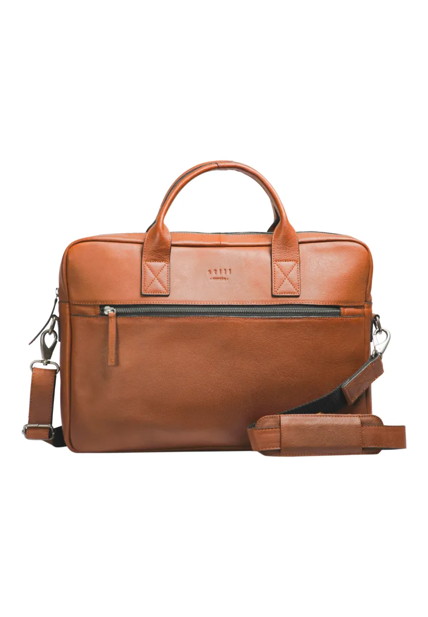 STILLCLEAN BRIEF 1 ROOM - Aktentasche - cognac