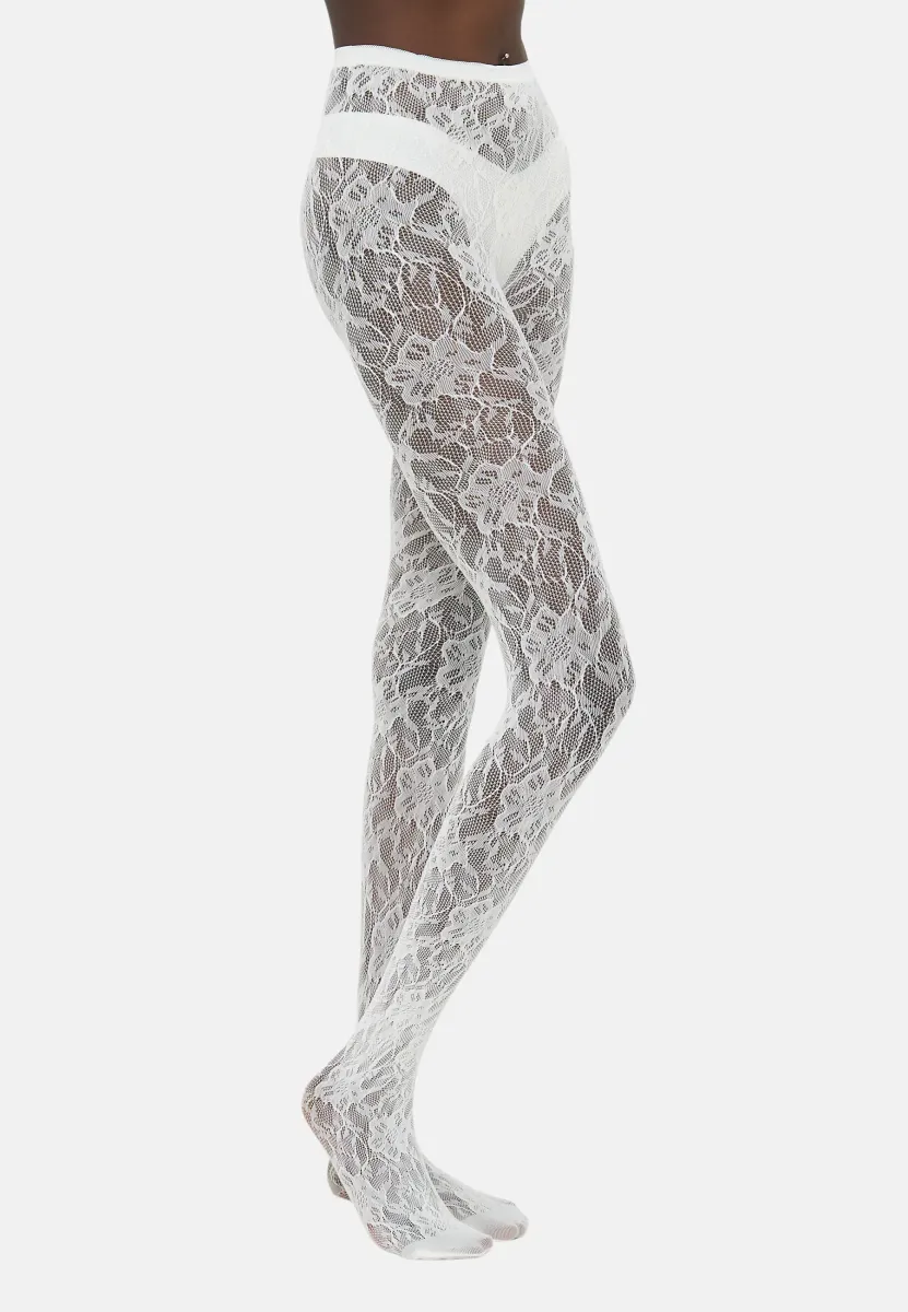 STOCKING - Strumpfhose -  ivory