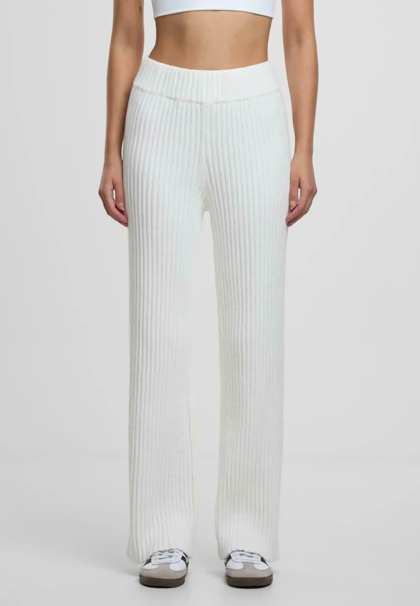 Stoffhose - almond white