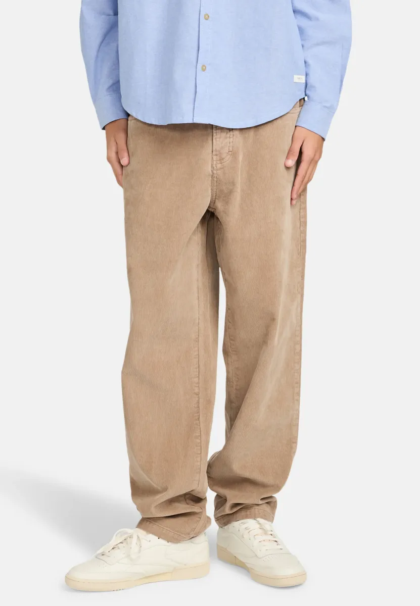 Stoffhose - beige