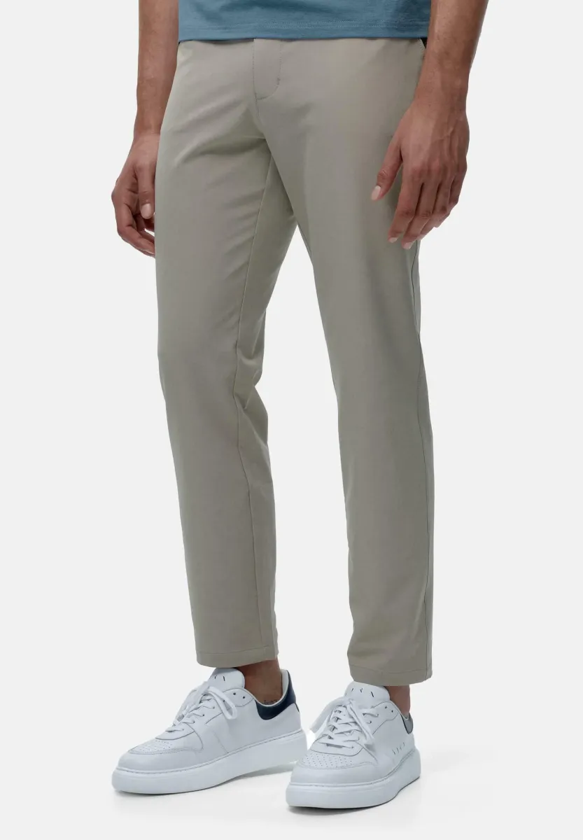 Stoffhose - beige