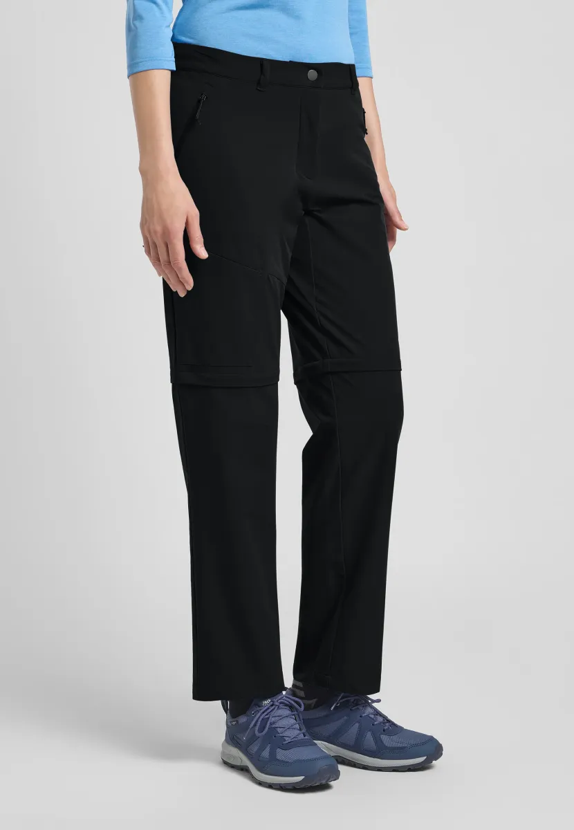 Stoffhose - black