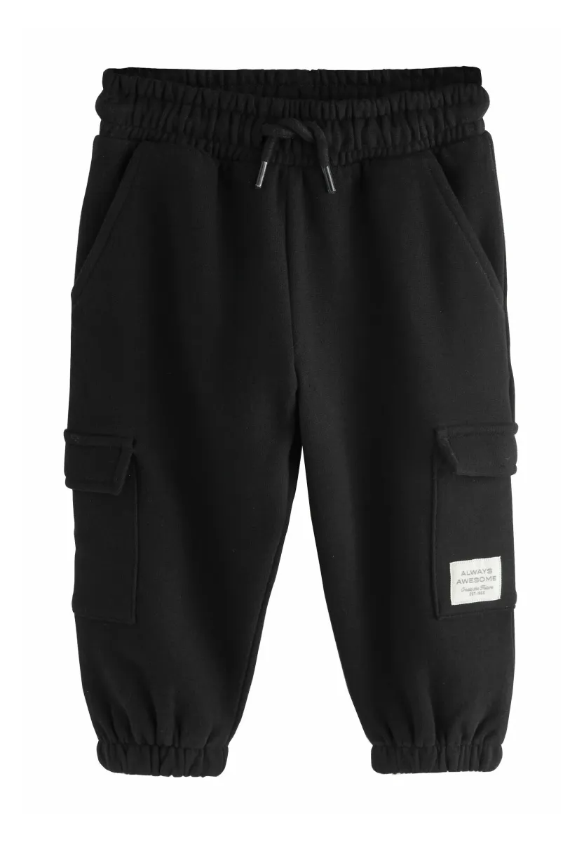 Stoffhose - black