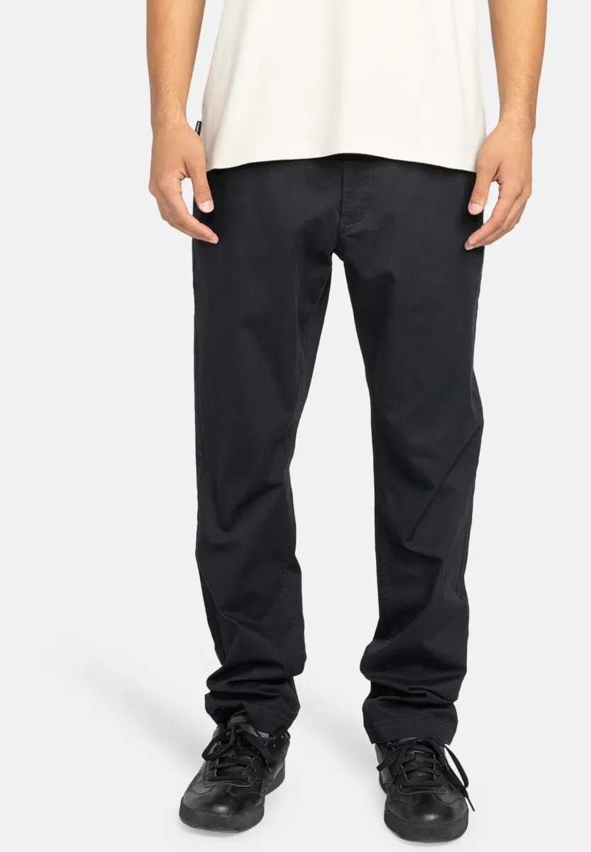 Stoffhose - black