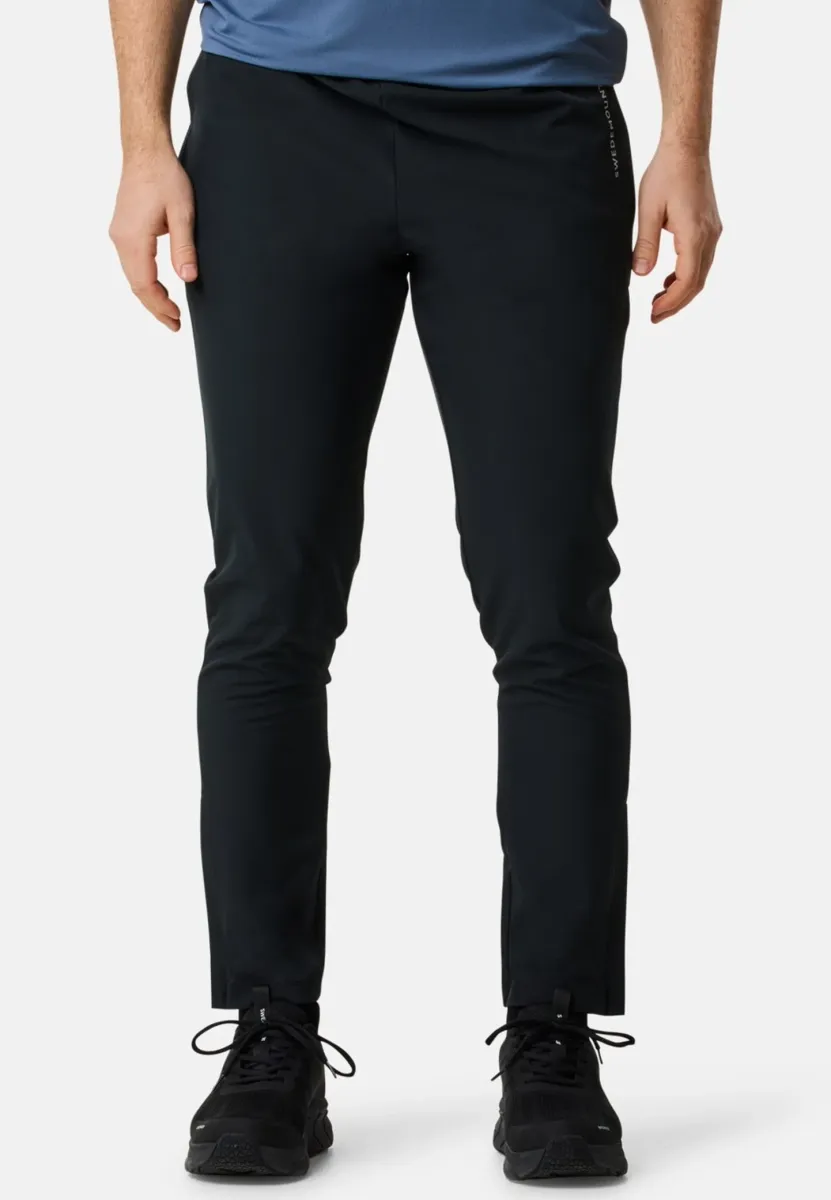 Stoffhose - black