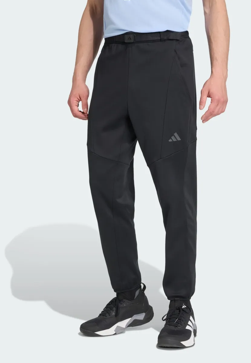 Stoffhose - black