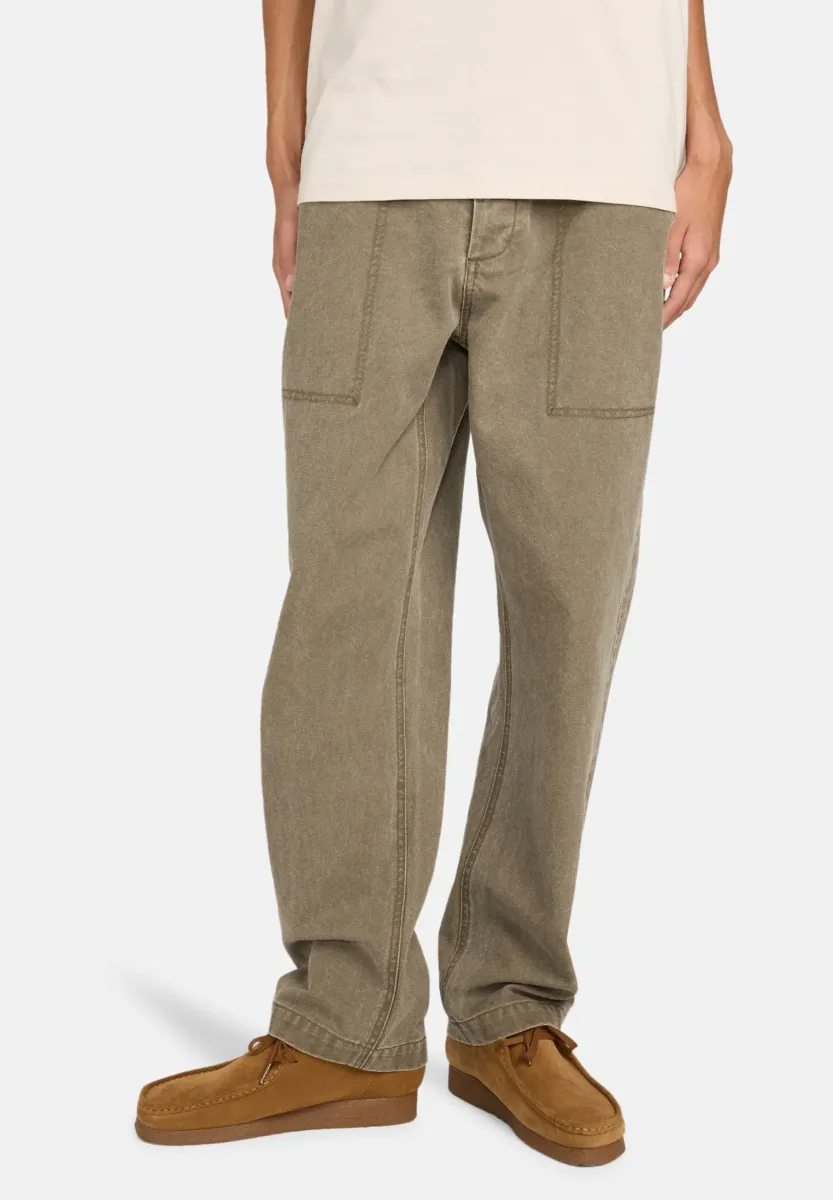 Stoffhose - brown