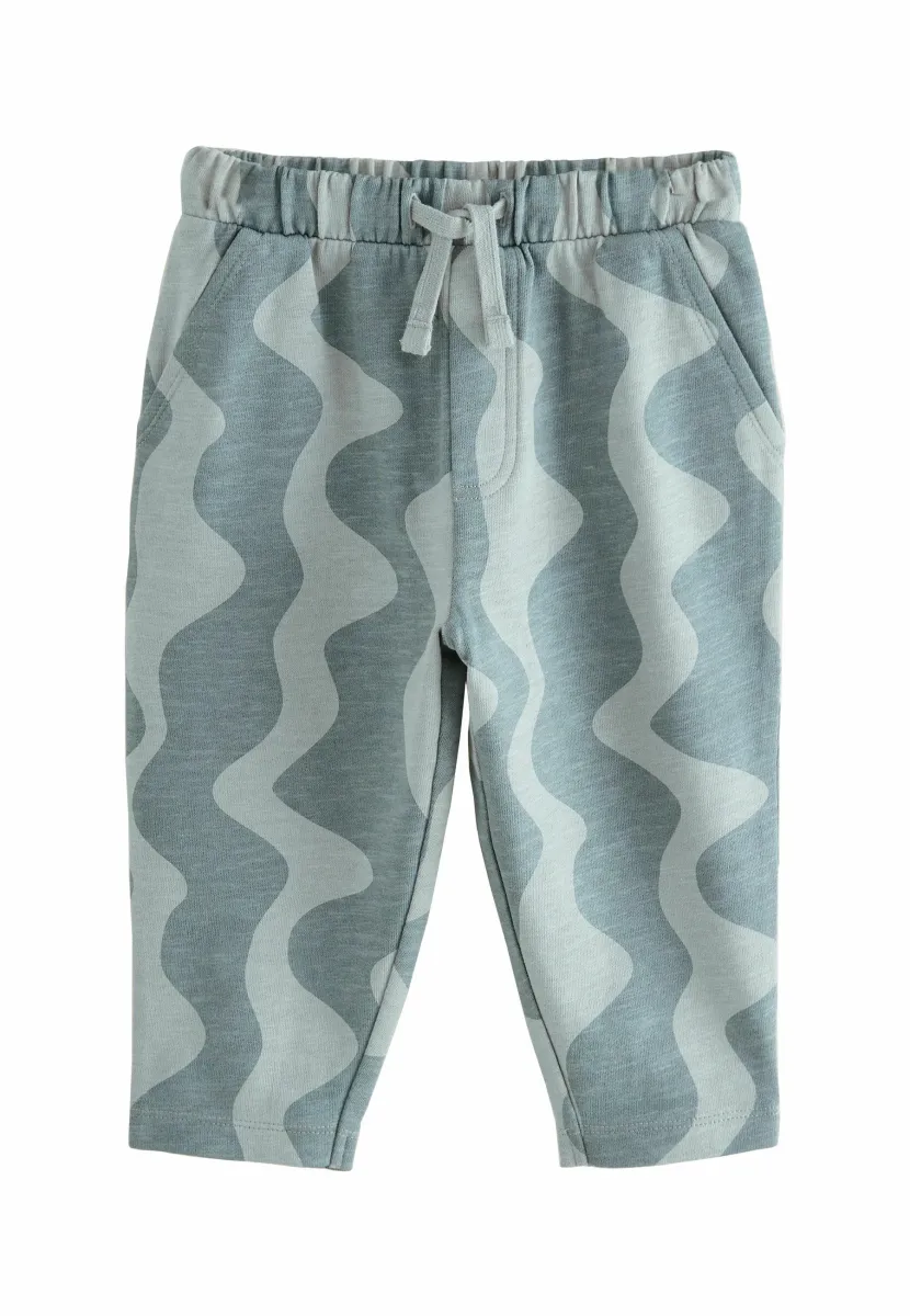 Stoffhose - grey wavy