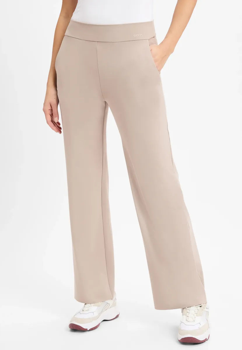 Stoffhose - kitt