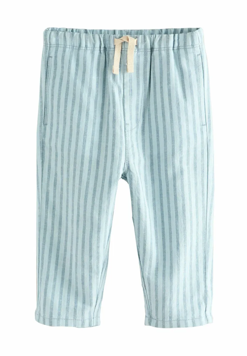 Stoffhose - light blue stripe