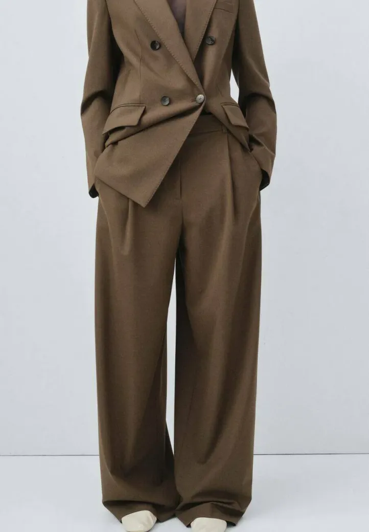 Stoffhose - medium brown