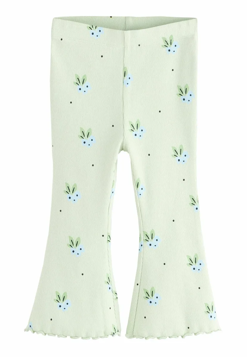 Stoffhose - mint green blueberry