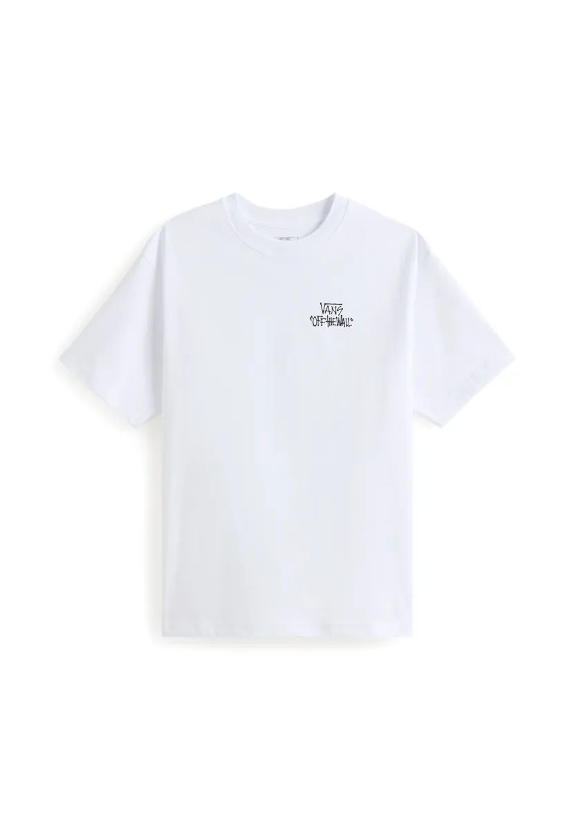 STOMPER LOOSE FIT - T-Shirt print - white