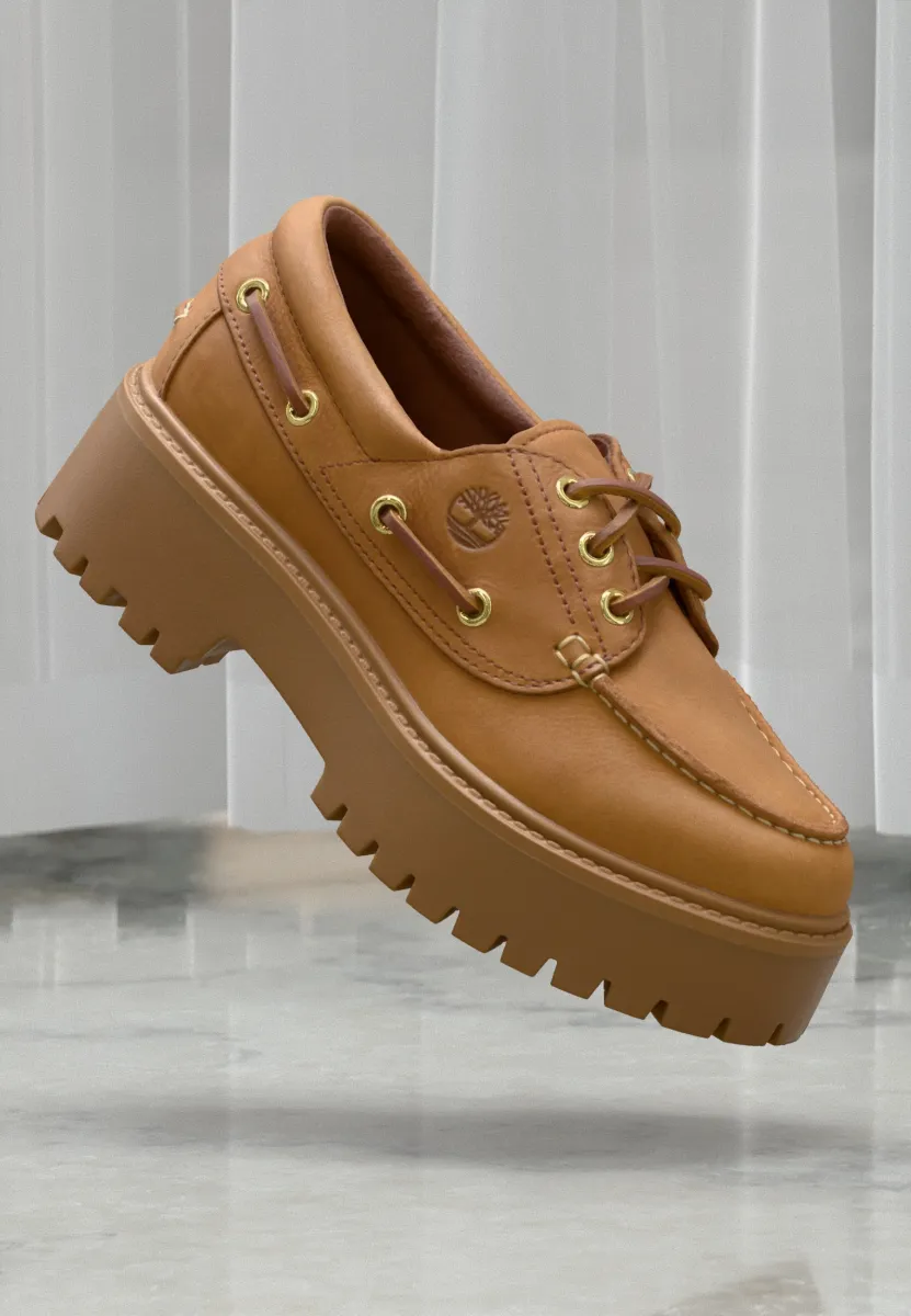 STONE STREET - Schnürer - medium brown
