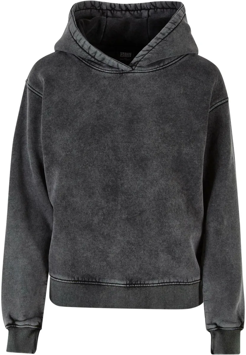 STONE WASHED  - Kapuzenpullover - black