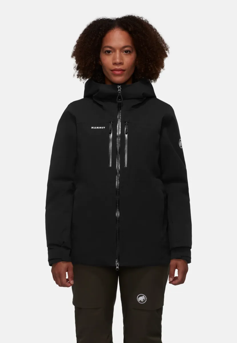 STONEY HS THERMO HOODED - Hardshelljacke - black