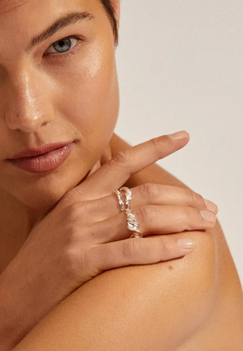 STORM SET  - Ring - silver-coloured