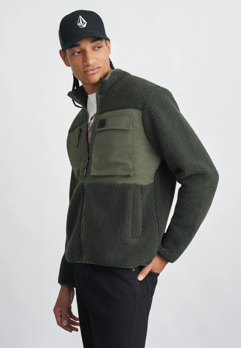 STORM STONE ZIP - Fleecejacke - rinsed black