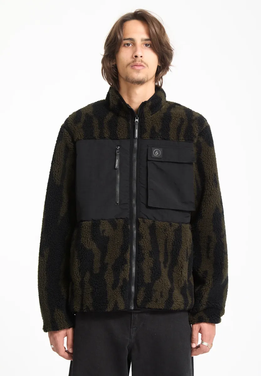 STORM STONE ZIP - Fleecejacke - sage leaf