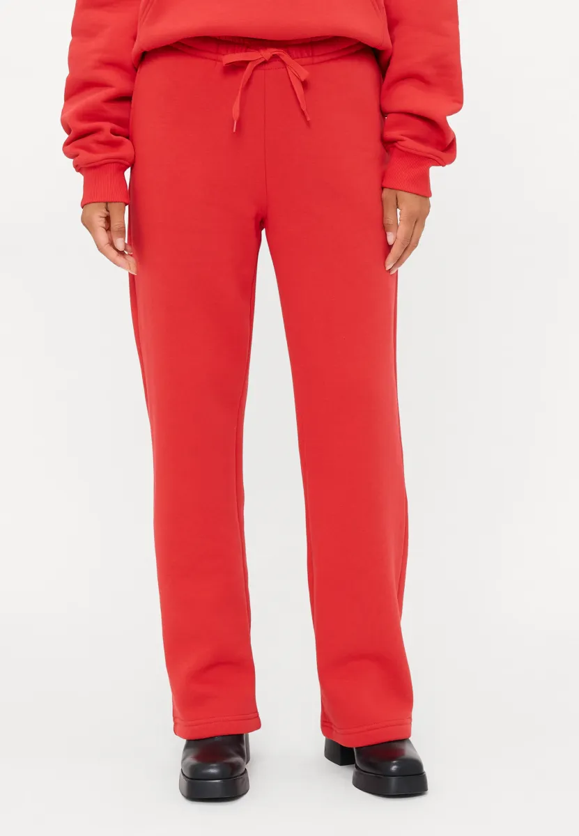 STRAIGHT - Jogginghose - lipstick red