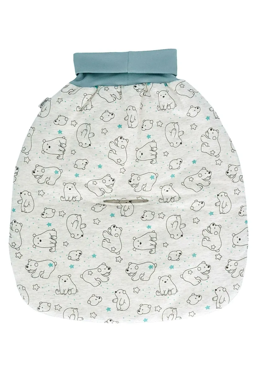 STRAMPELNEST WATTIERT ELIA - Nachtwäsche Schlafsack - ecru melange