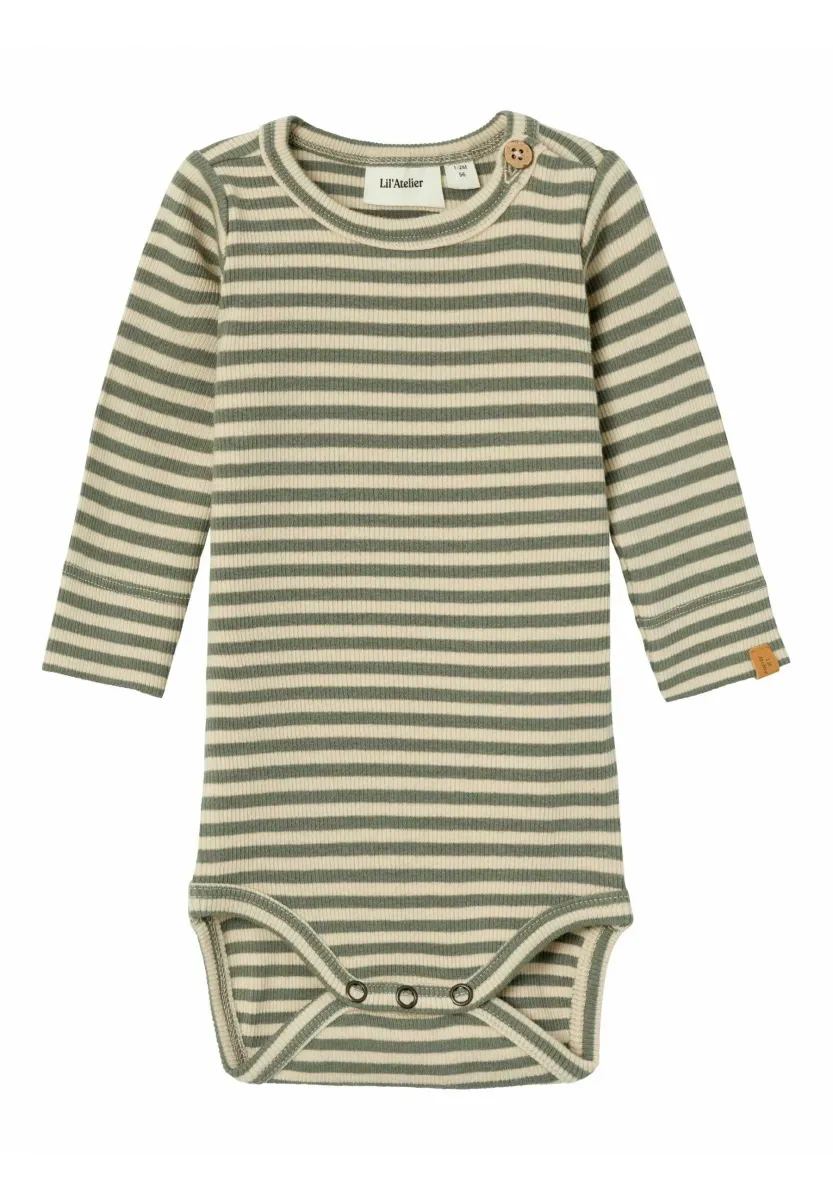 STRAMPLER GESTREIFTE - Body - fog