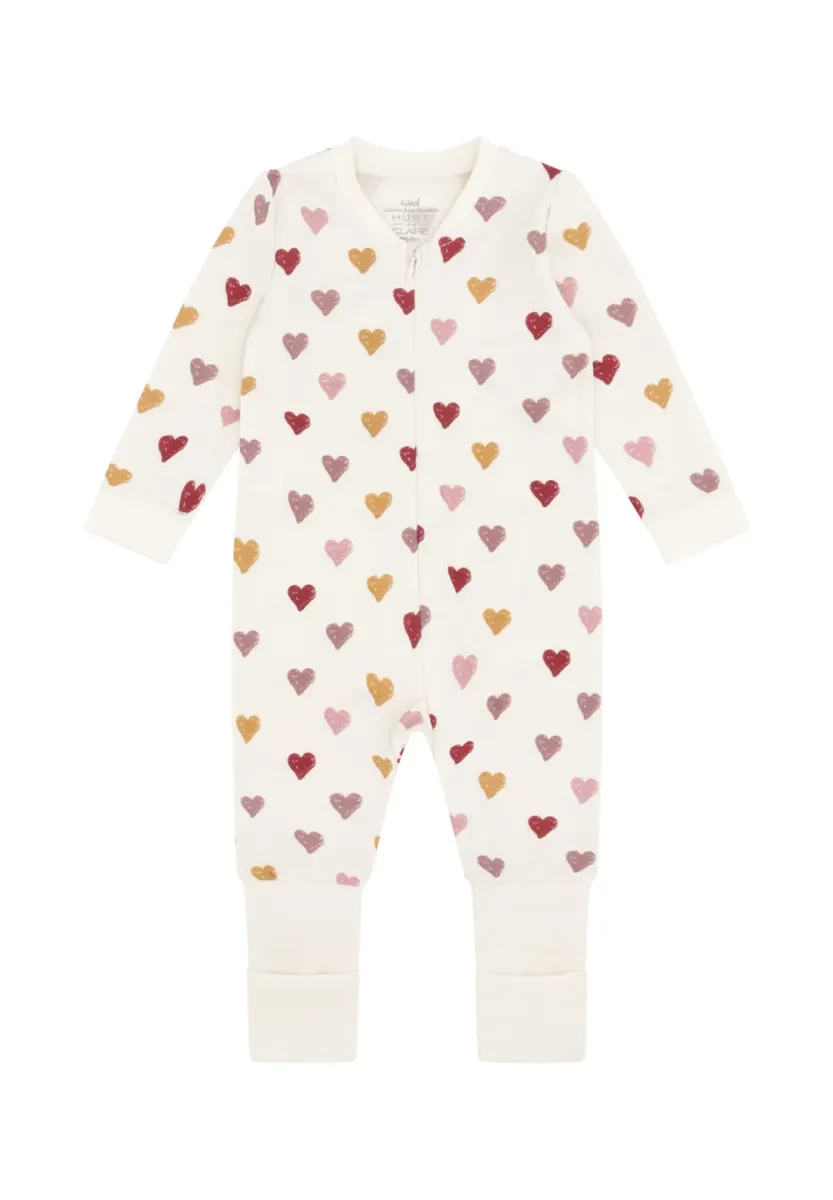 STRAMPLER MANU - Pyjama - mottled pink