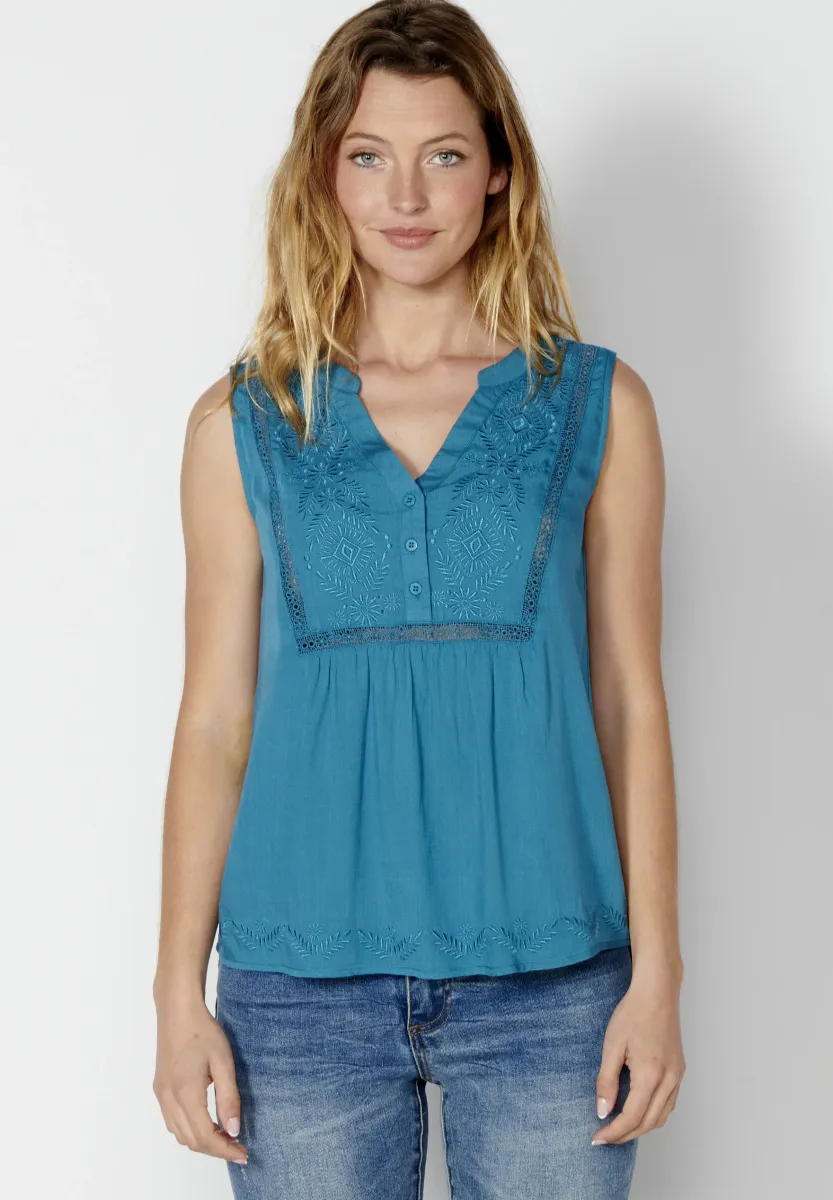 STRAP - Bluse - dark blue