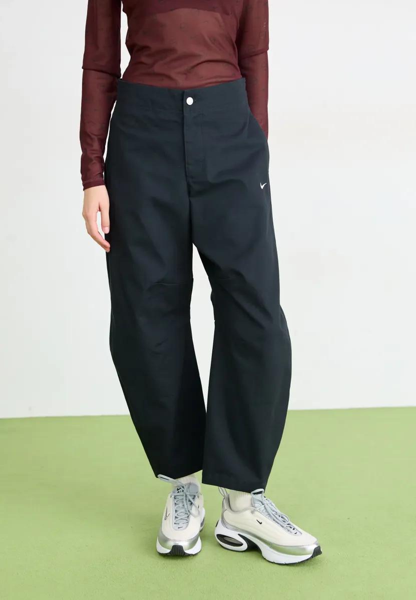 STREET BARREL PANT - Stoffhose - black/sail