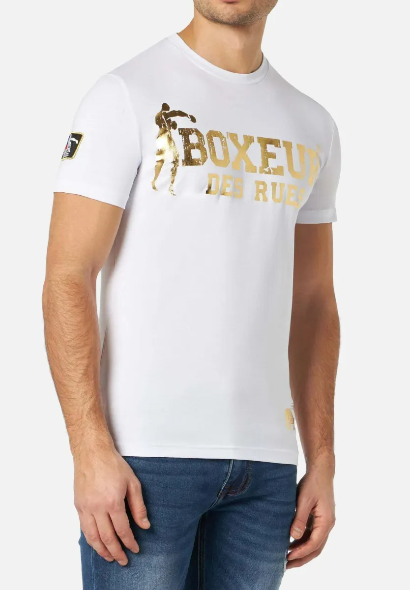 STREET - T-Shirt print - weiss