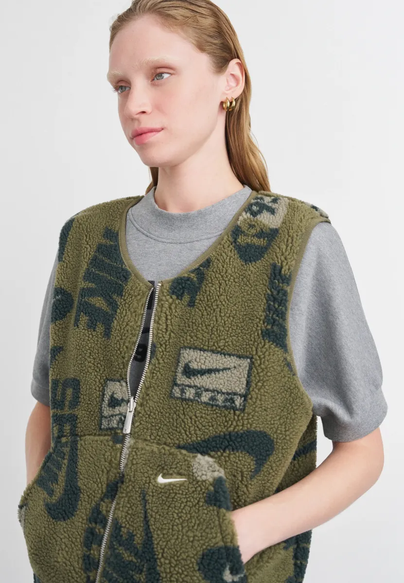 STREET - Weste - medium olive/neutral olive