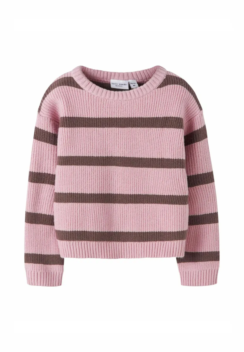 STREIFEN - Strickpullover - burnished lilac