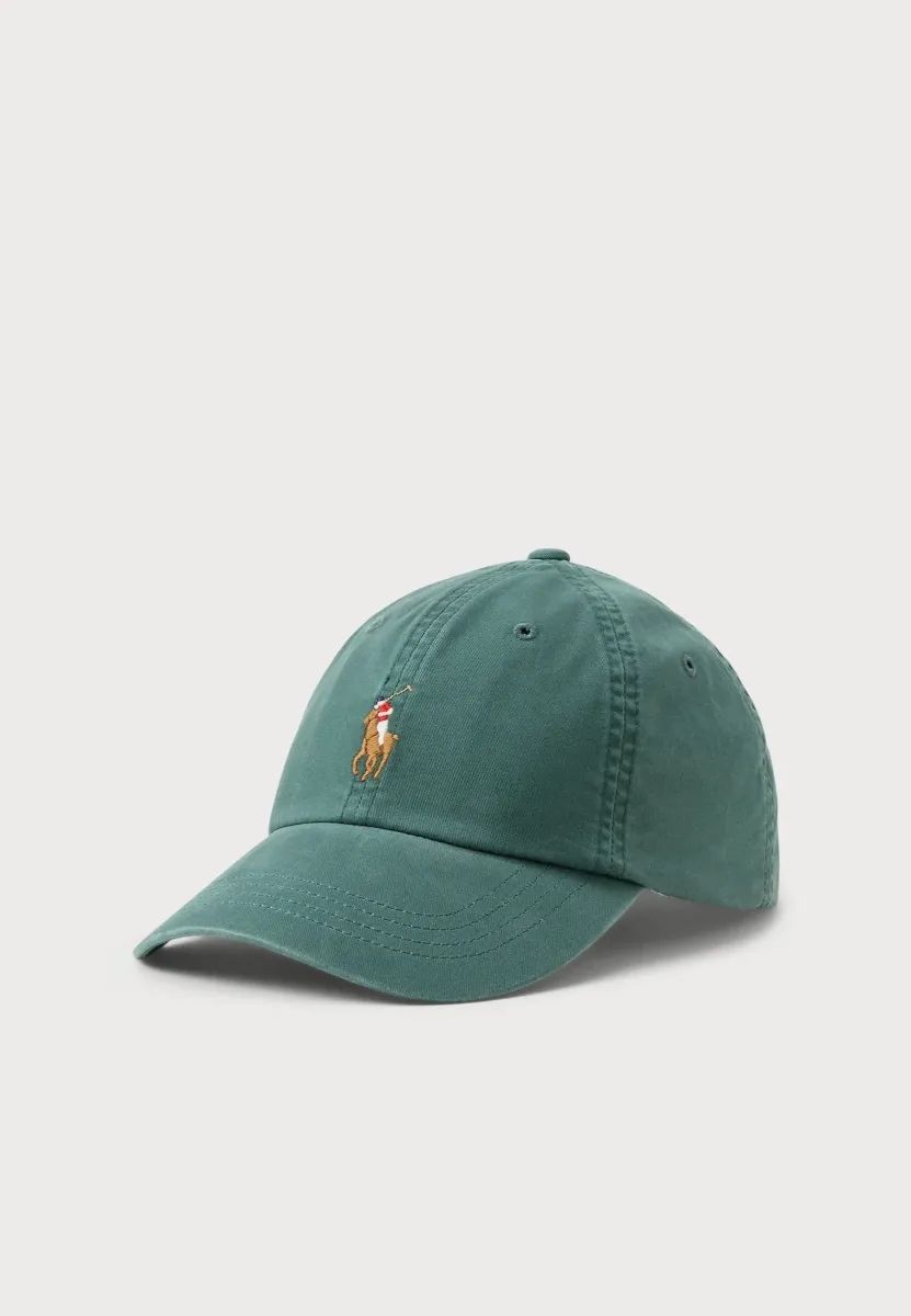 STRETCH-COTTON TWILL BALL CAP - Cap - charter green