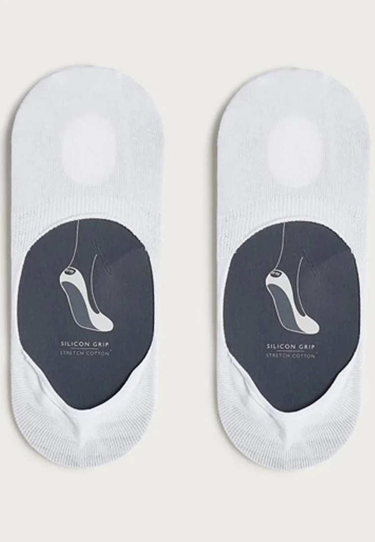 Stretch - Füßlinge - bianco