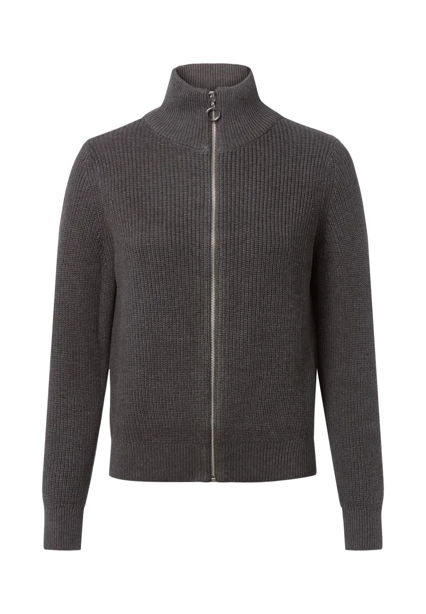 Strickjacke - anthrazit