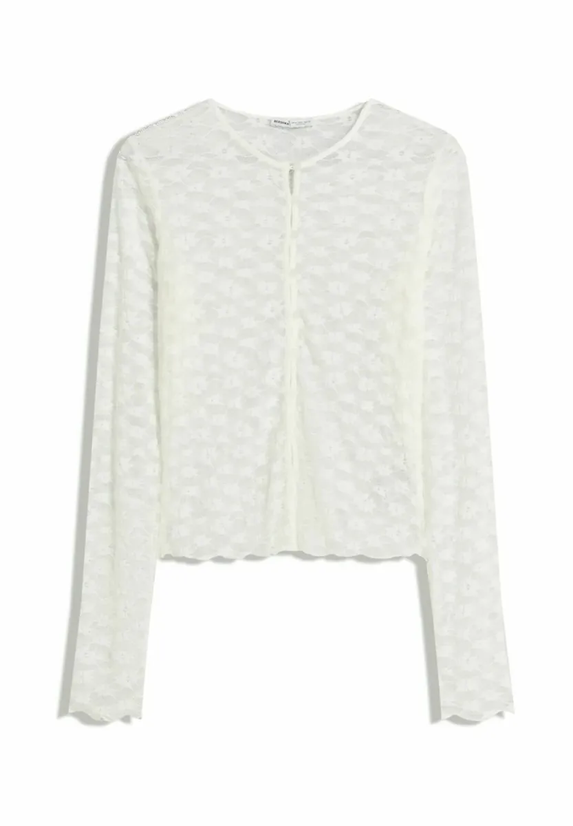 Strickjacke - beige