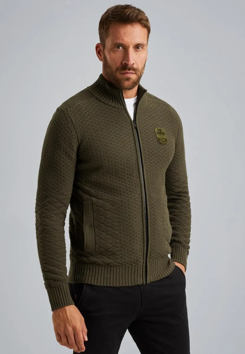 Strickjacke - beluga