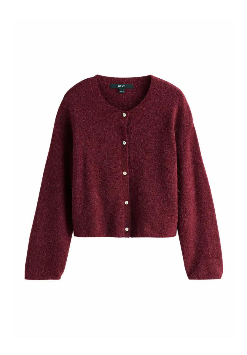 Strickjacke - berry red