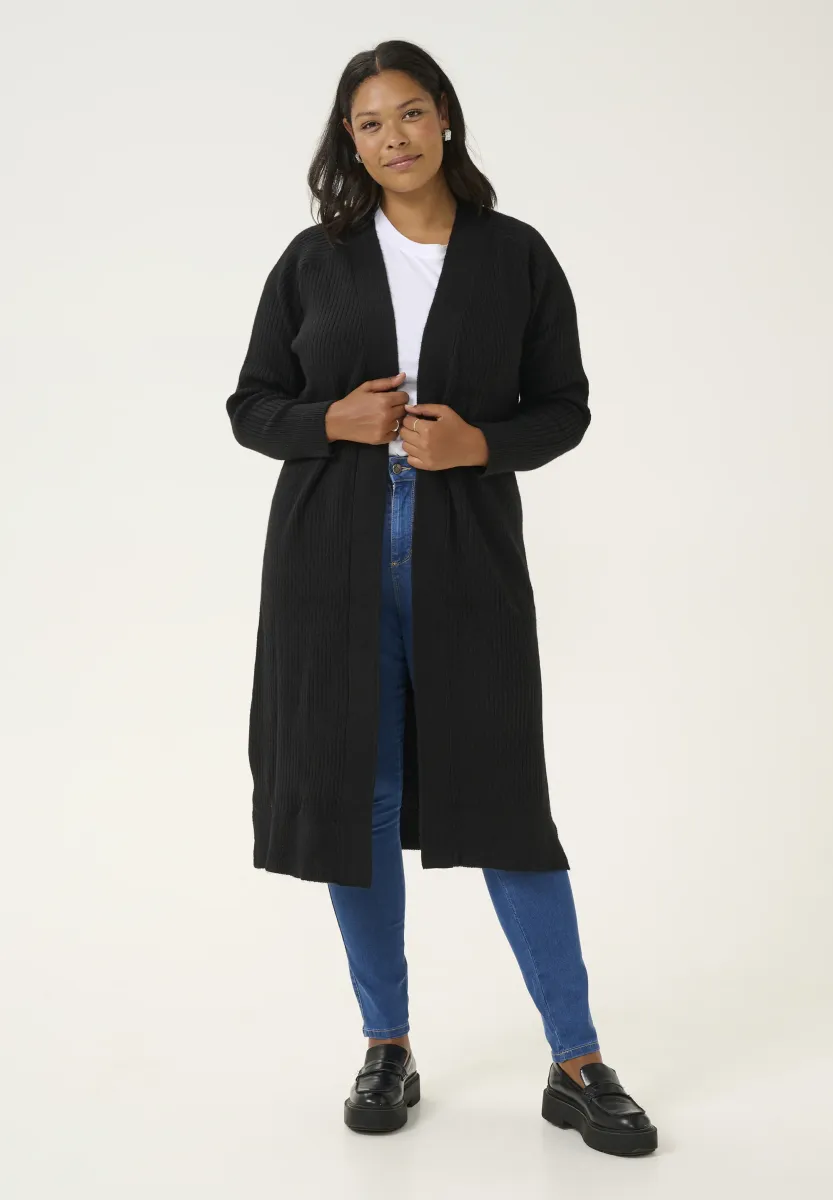 Strickjacke - black deep