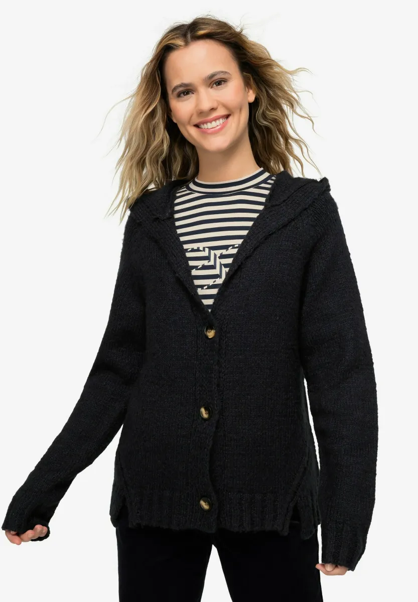 Strickjacke - black