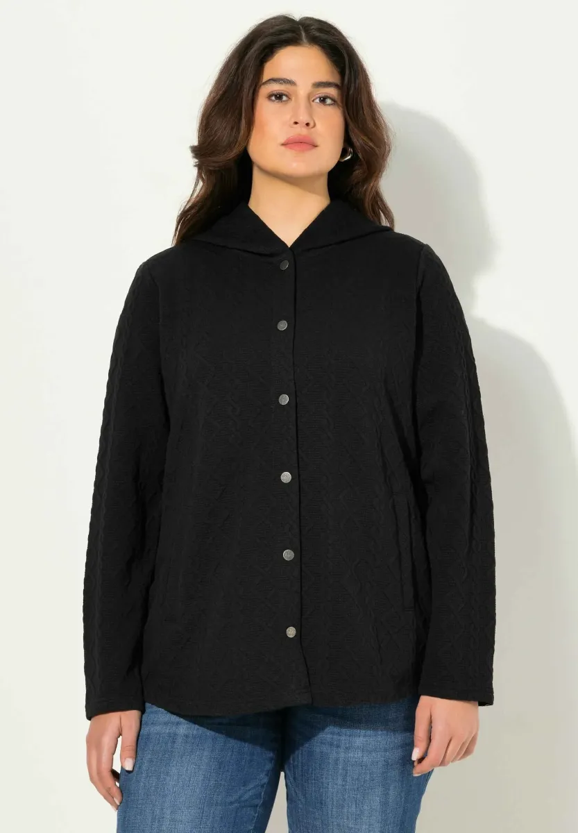 Strickjacke - black