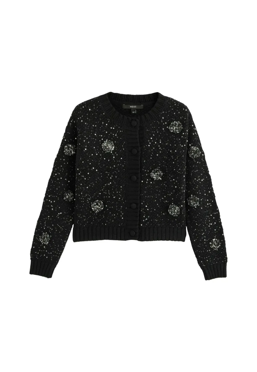 Strickjacke - black