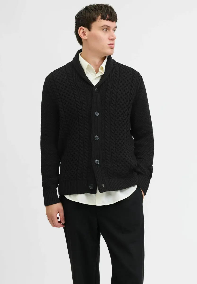 Strickjacke - black