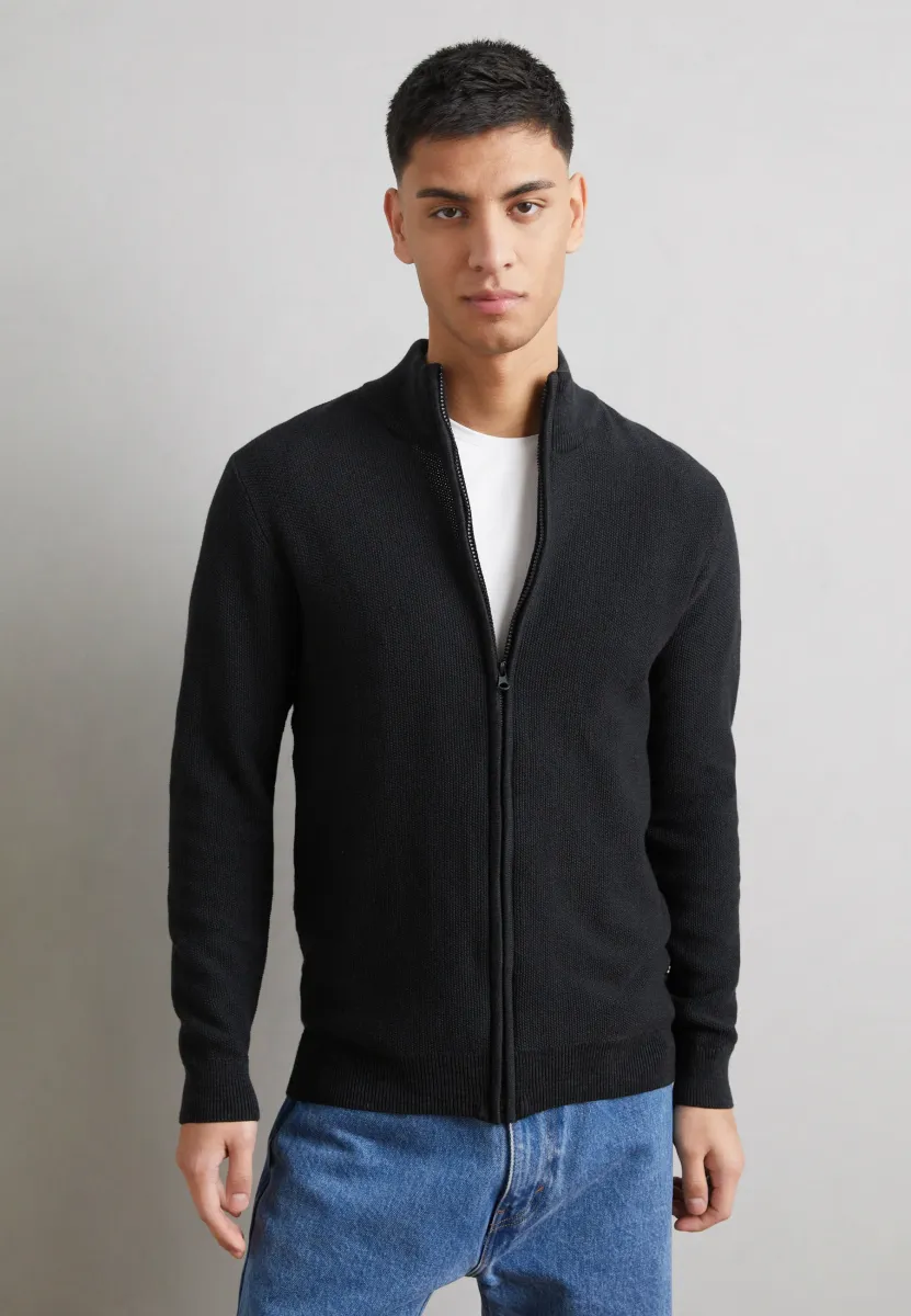 Strickjacke - black