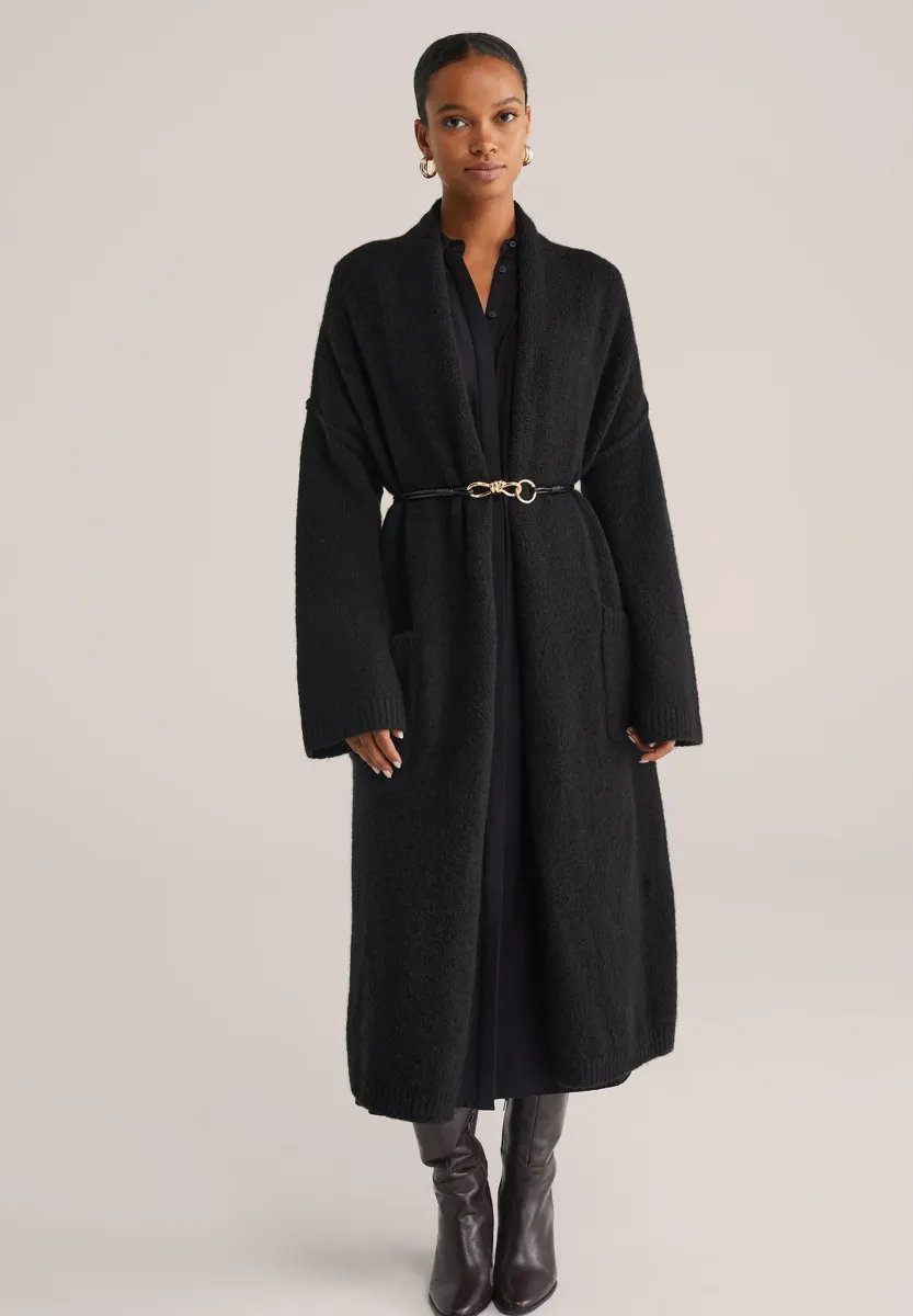 Strickjacke - black