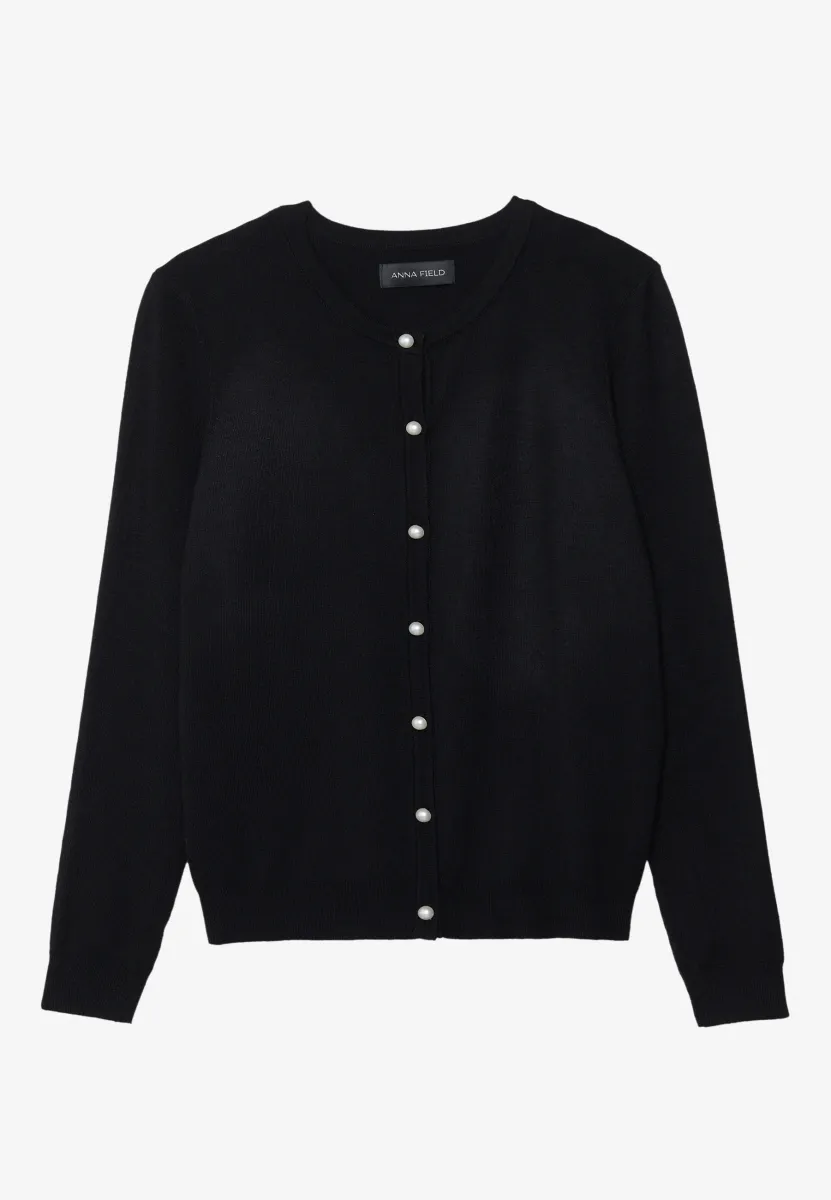 Strickjacke - black