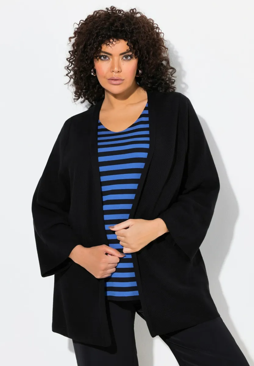 Strickjacke - black