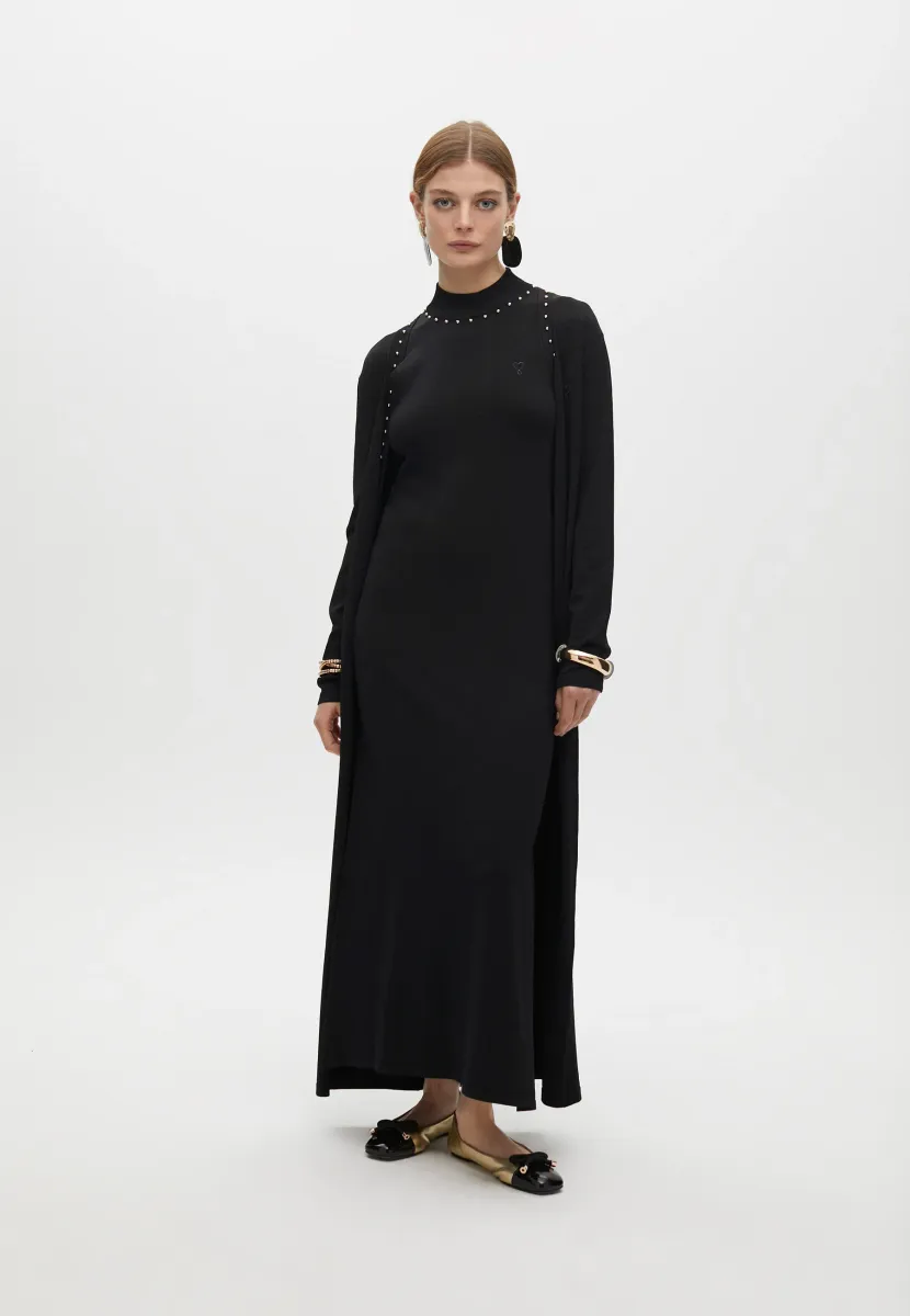 Strickjacke - black