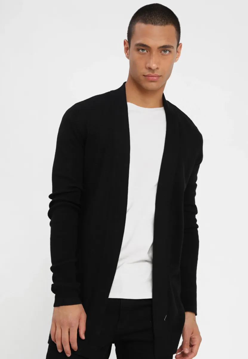 Strickjacke - black